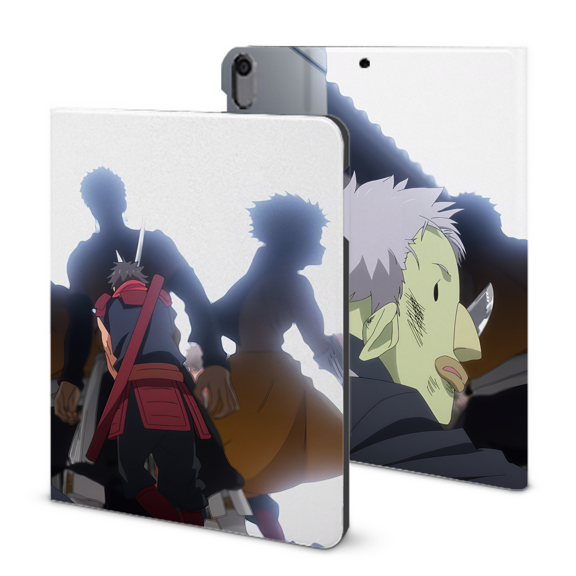 （画像用） 転スラ Regarding Reincarnated to Slime IPad ケース ブック型 PUレザー TPU 耐衝撃 軽量 薄型 ペン収納なし 全面保護 IPad 各モデル対応